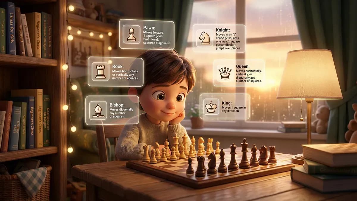 How Chess Pieces Move: A Simple Guide for Beginners