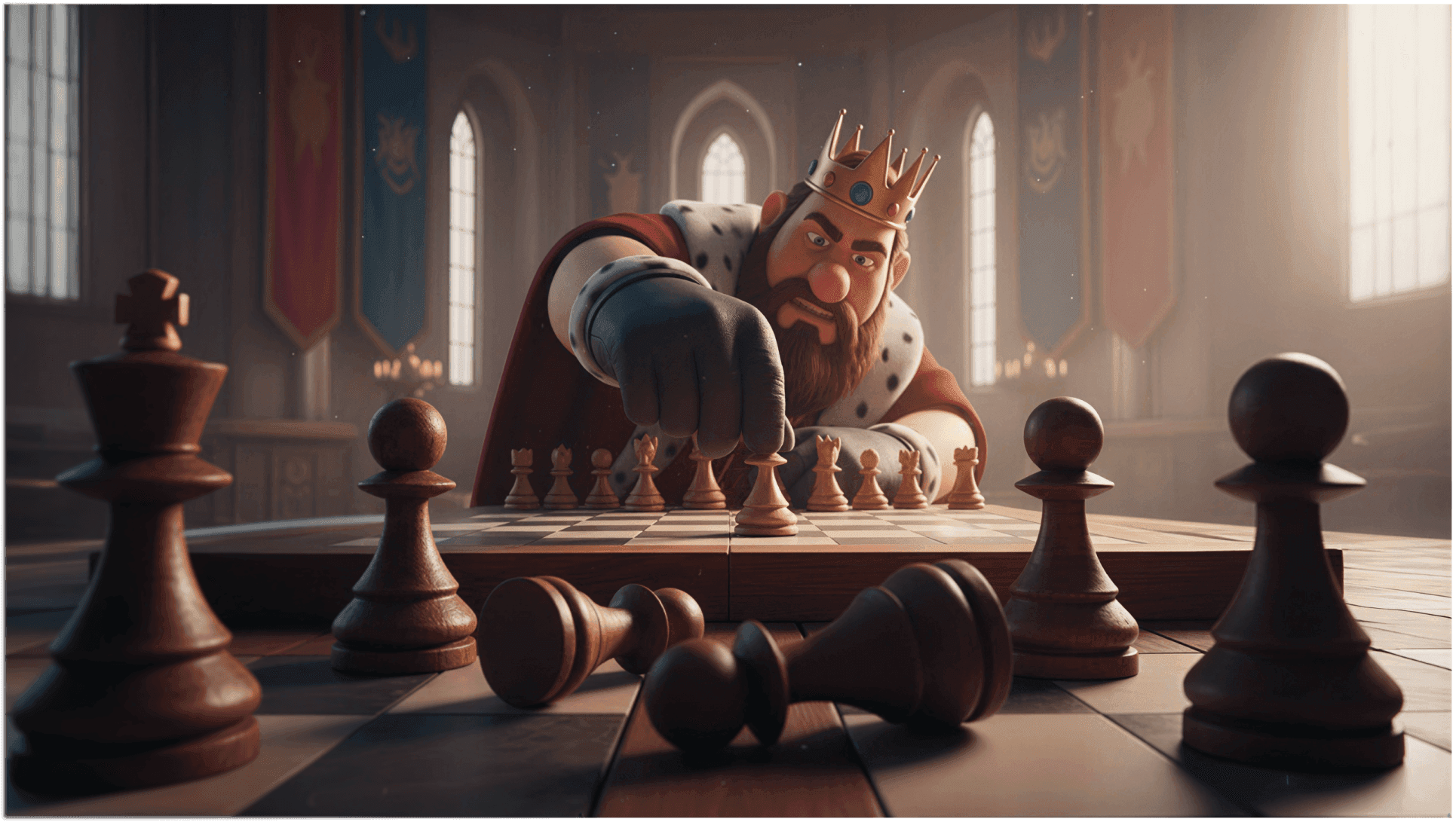 The King Gambit Chess Starting position: stepwise explanation and variations