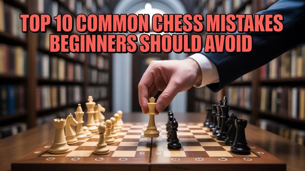 Top 10 Common Chess Mistakes Beginners Should Avoid